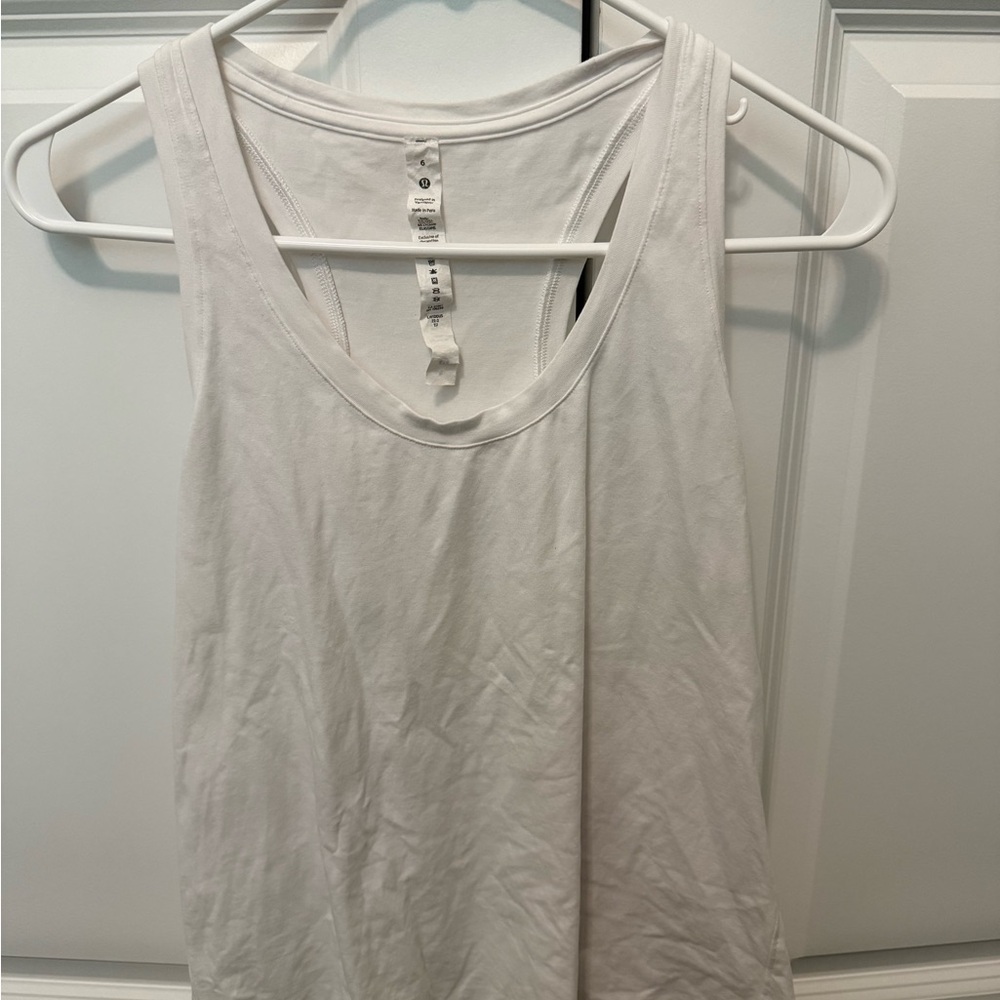 Women’s Lululemon White Tank
